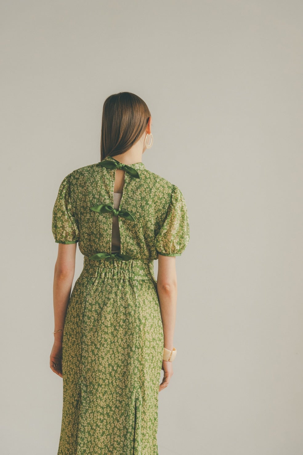 PLEATS FLORET TOPS|22SS SALE()|CLANE OFFICIAL ONLINE STORE