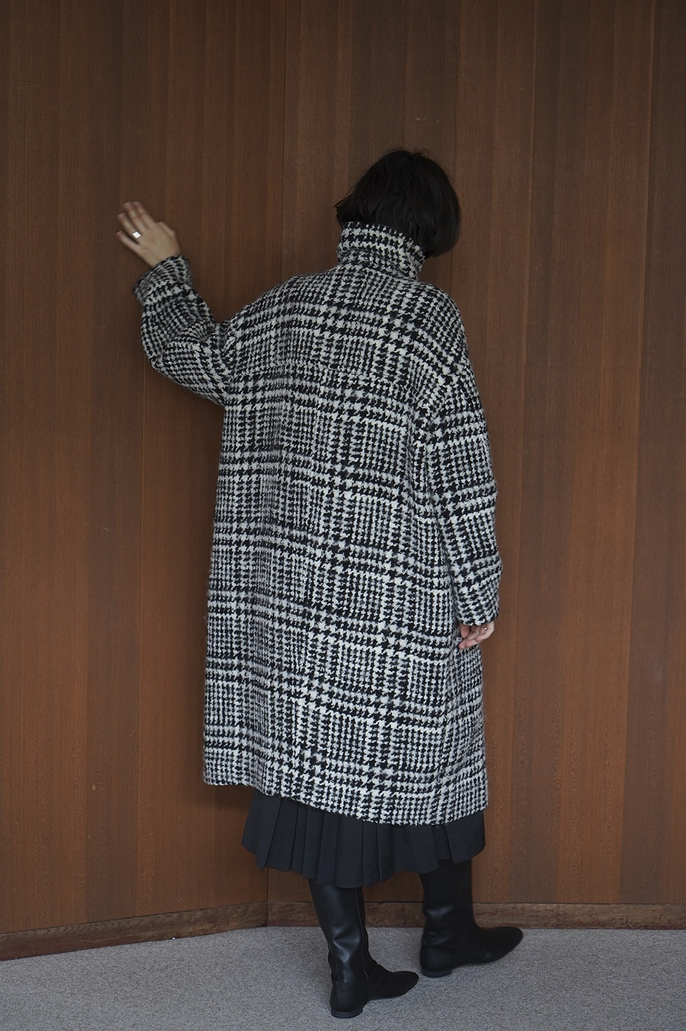 SHORT SHAGGY COCOON OVER COAT｜OUTER(アウター)｜CLANE OFFICIAL