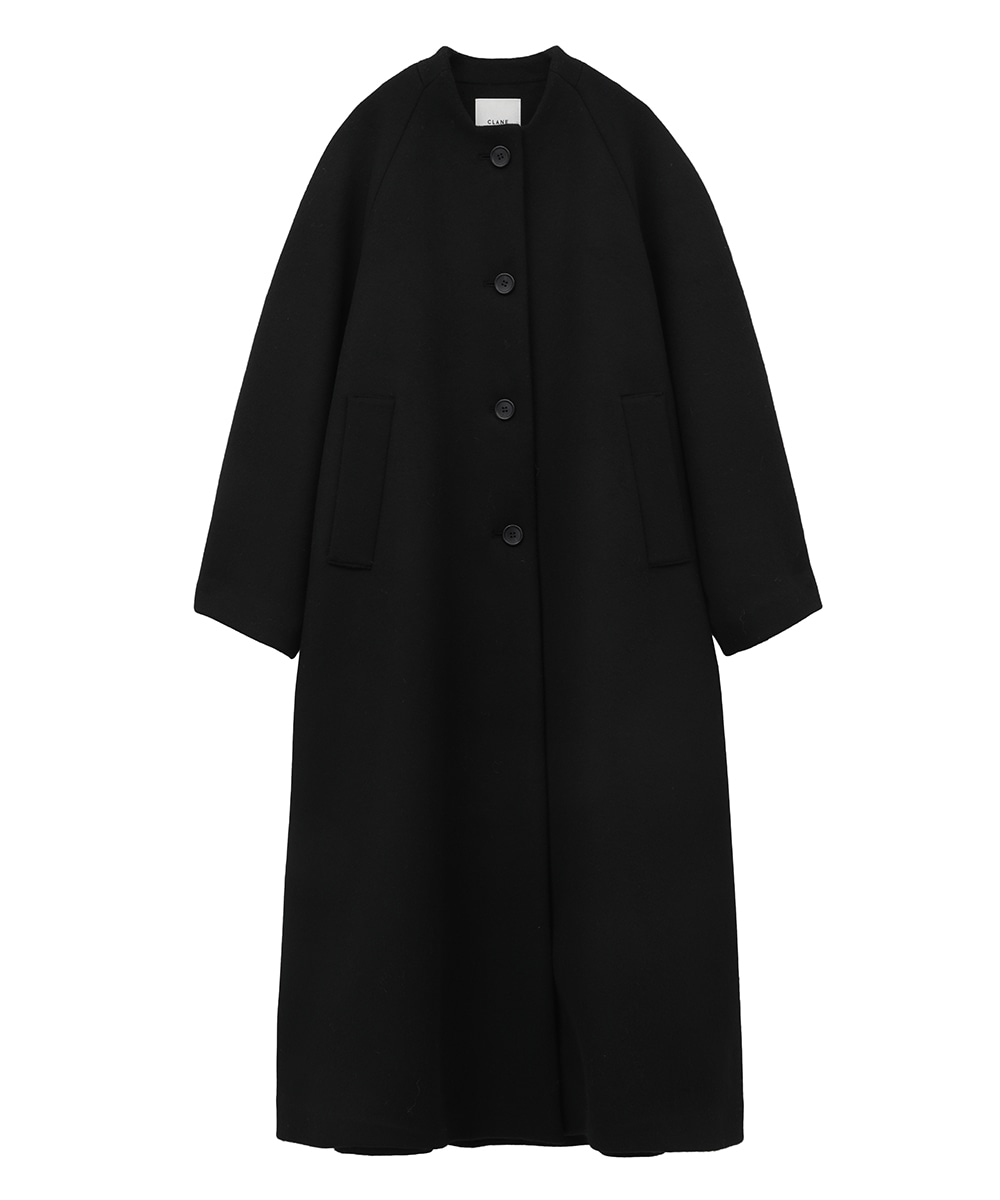 NO COLLAR FLARE COAT｜OUTER(アウター)｜CLANE OFFICIAL ONLINE