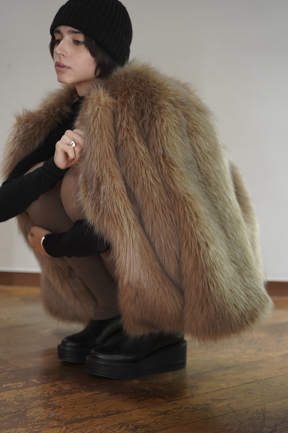 NO COLLAR VOLUME ECO FUR COAT｜OUTER(アウター)｜CLANE OFFICIAL