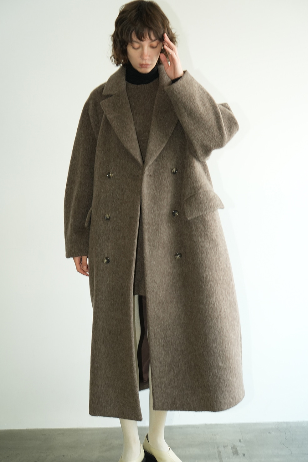 DOUBLE WOOL LONG COAT｜OUTER(アウター)｜CLANE OFFICIAL ONLINE STORE