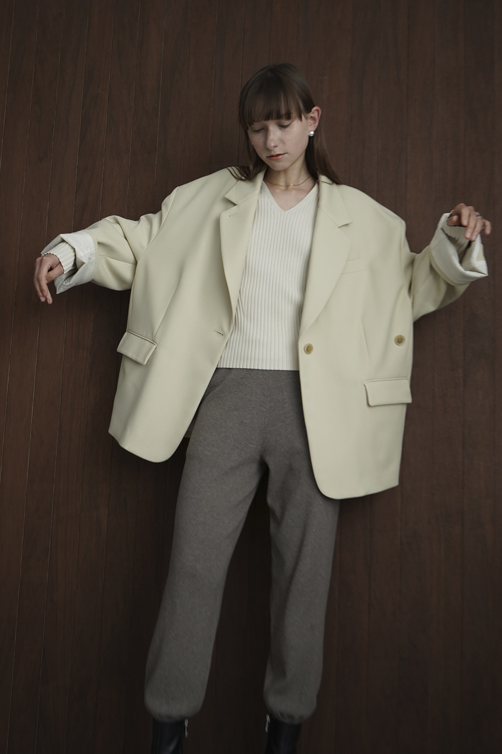 2WAY ARRANGE TAILORED OVER JACKET｜OUTER(アウター)｜CLANE OFFICIAL ...
