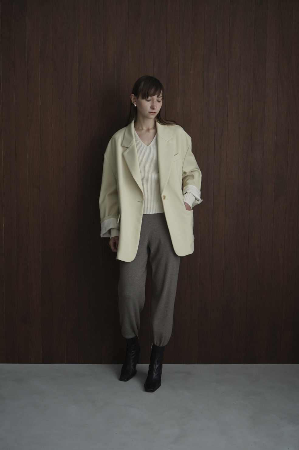 CLANE 2WAY ARRANGE TAILORED OVER JACKET - テーラードジャケット