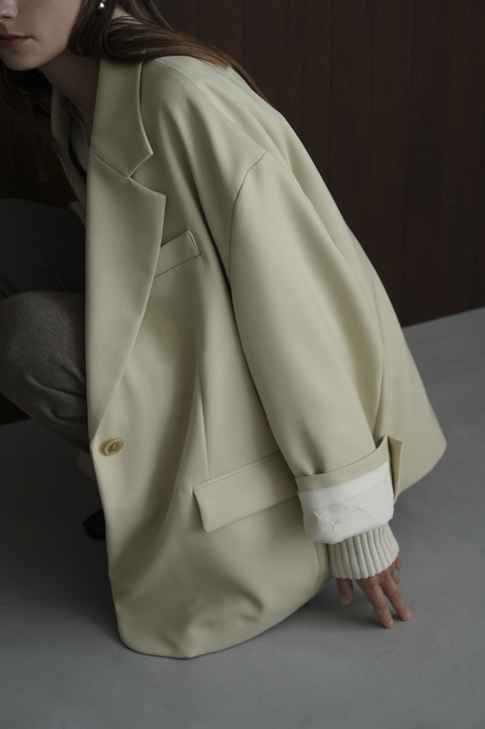 2WAY ARRANGE TAILORED OVER JACKET｜OUTER(アウター)｜CLANE OFFICIAL ...