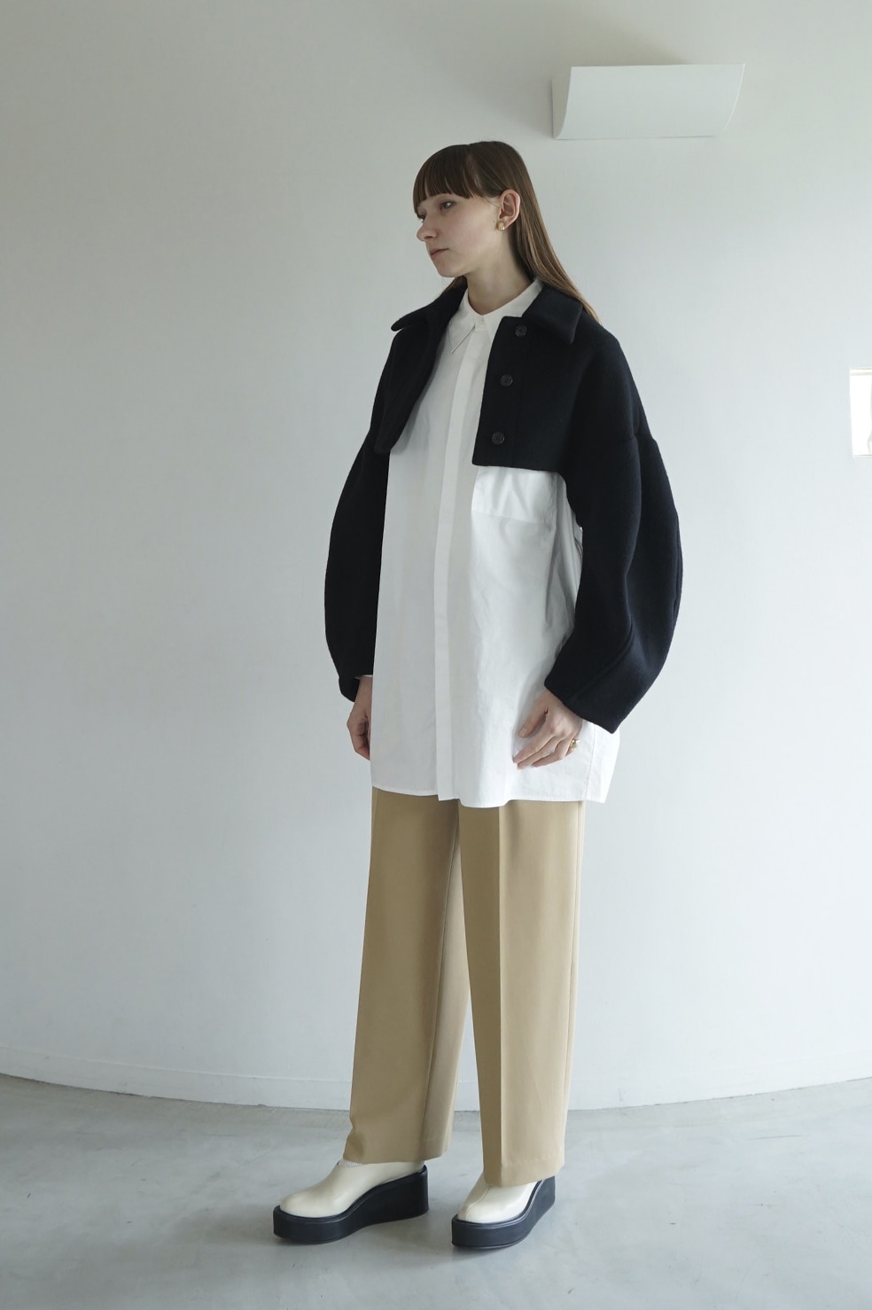 ROUND SLEEVE SHORT JACKET｜OUTER(アウター)｜CLANE OFFICIAL ONLINE