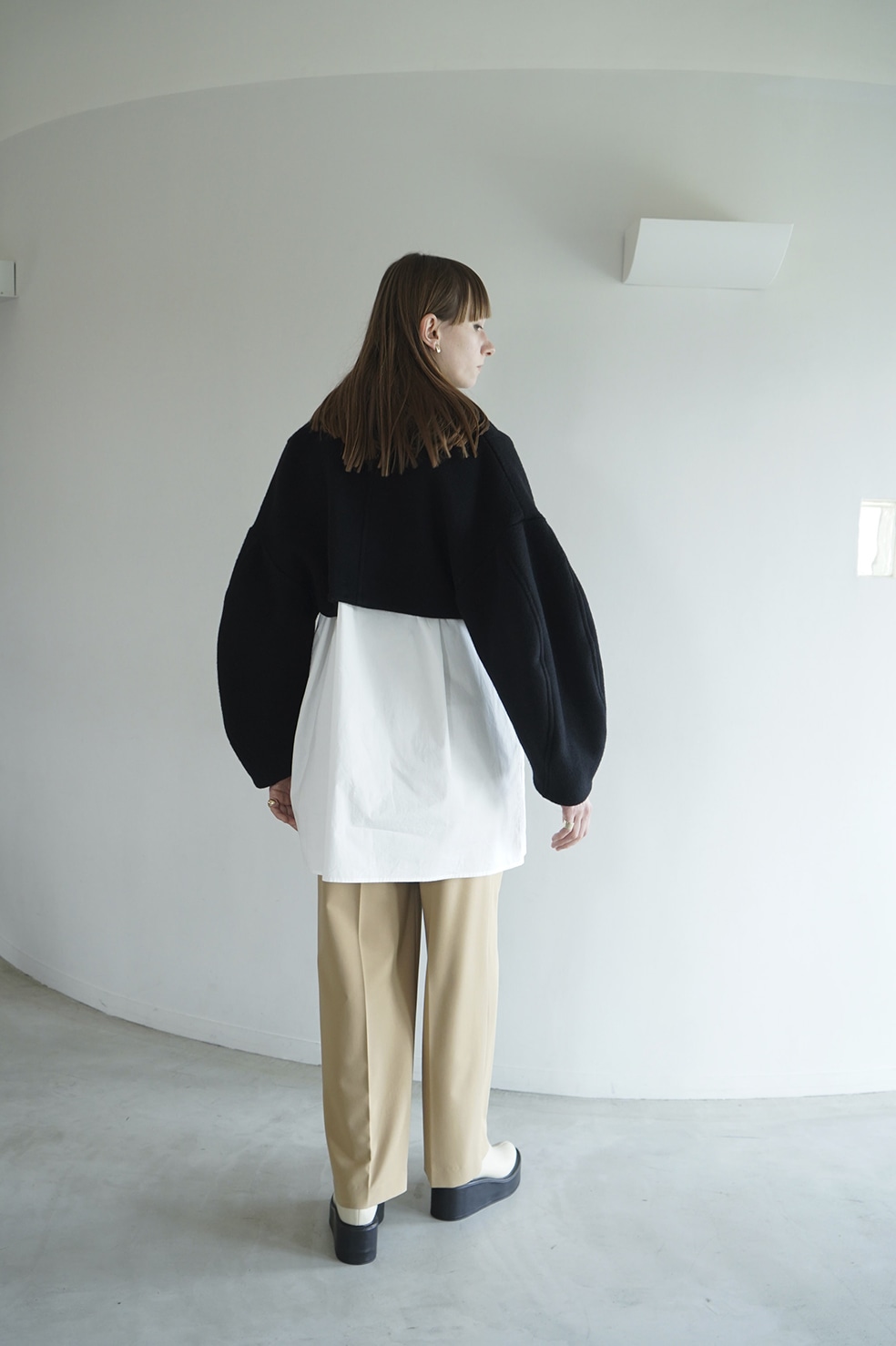 ROUND SLEEVE SHORT JACKET｜OUTER(アウター)｜CLANE OFFICIAL ONLINE