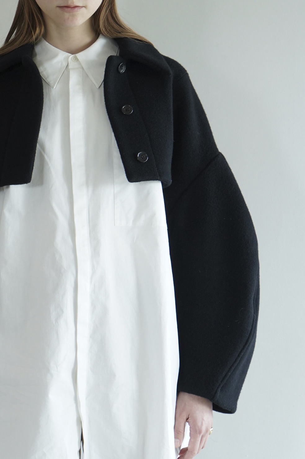 ROUND SLEEVE SHORT JACKET｜OUTER(アウター)｜CLANE OFFICIAL ONLINE