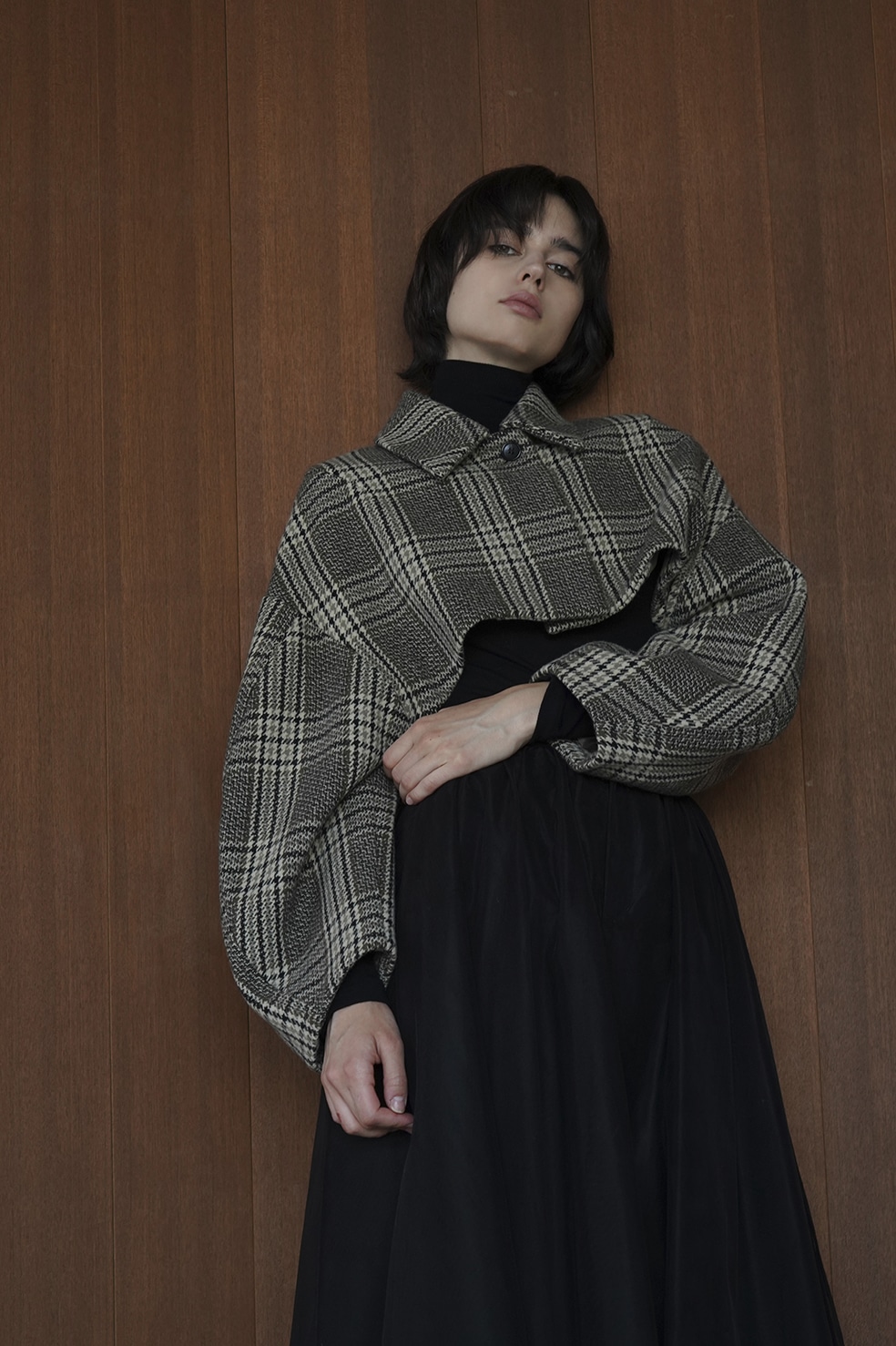 ROUND SLEEVE SHORT JACKET｜OUTER(アウター)｜CLANE OFFICIAL ONLINE 