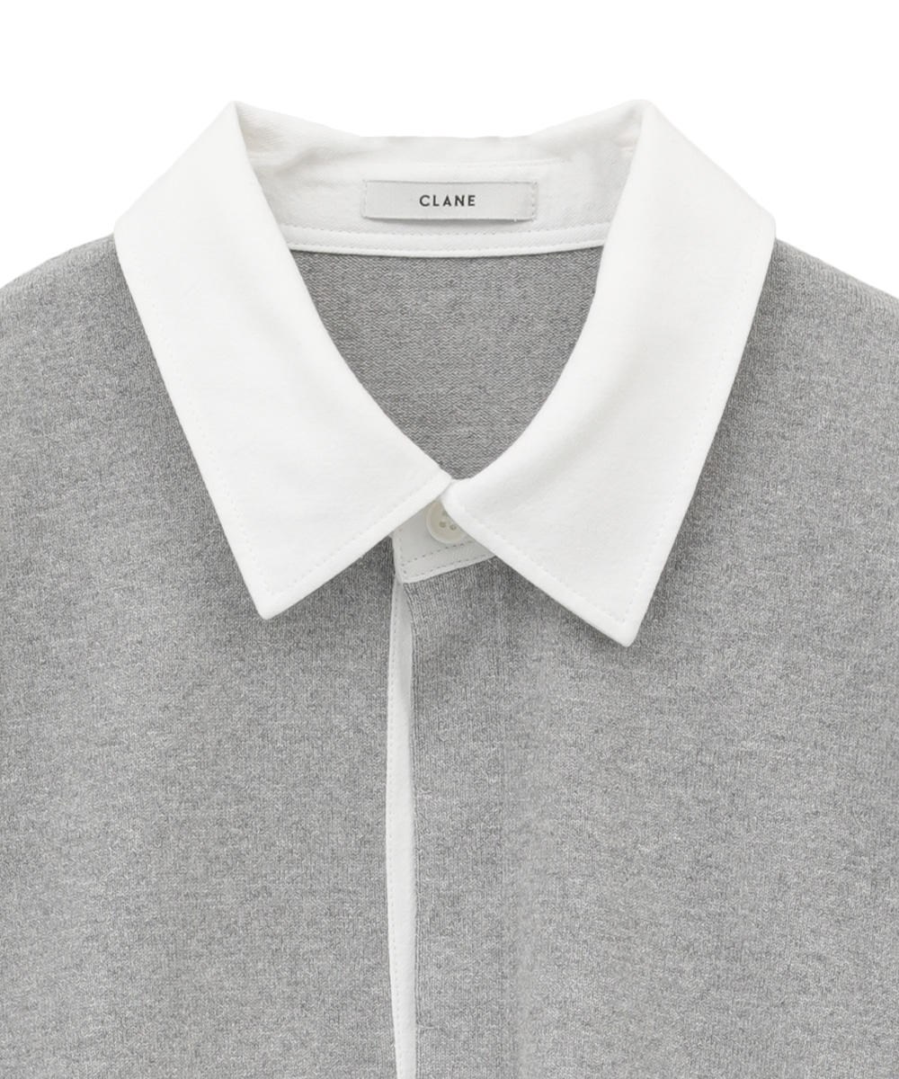 DEEP NECK WIDE RUGBY SHIRT｜TOPS(トップス)｜CLANE OFFICIAL ONLINE