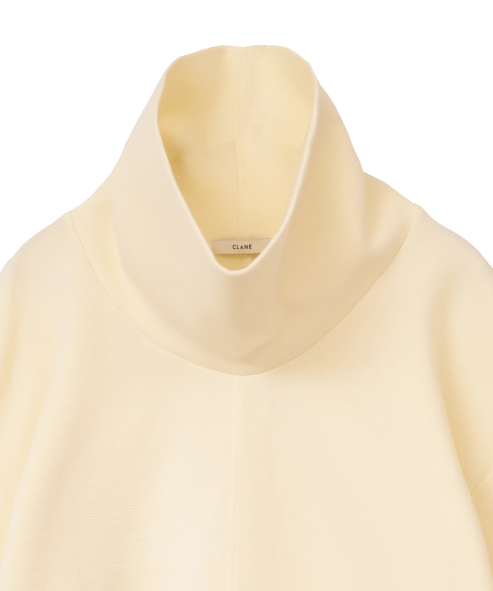 公式卸売り 完売品！ CLANE ＊ STAND NECK WIDE TOPS WHITE | www