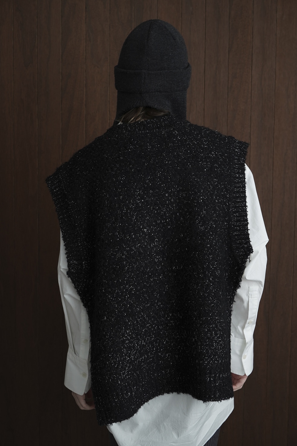 SIDE ZIP TWEED KNIT VEST｜TOPS(トップス)｜CLANE OFFICIAL ONLINE STORE