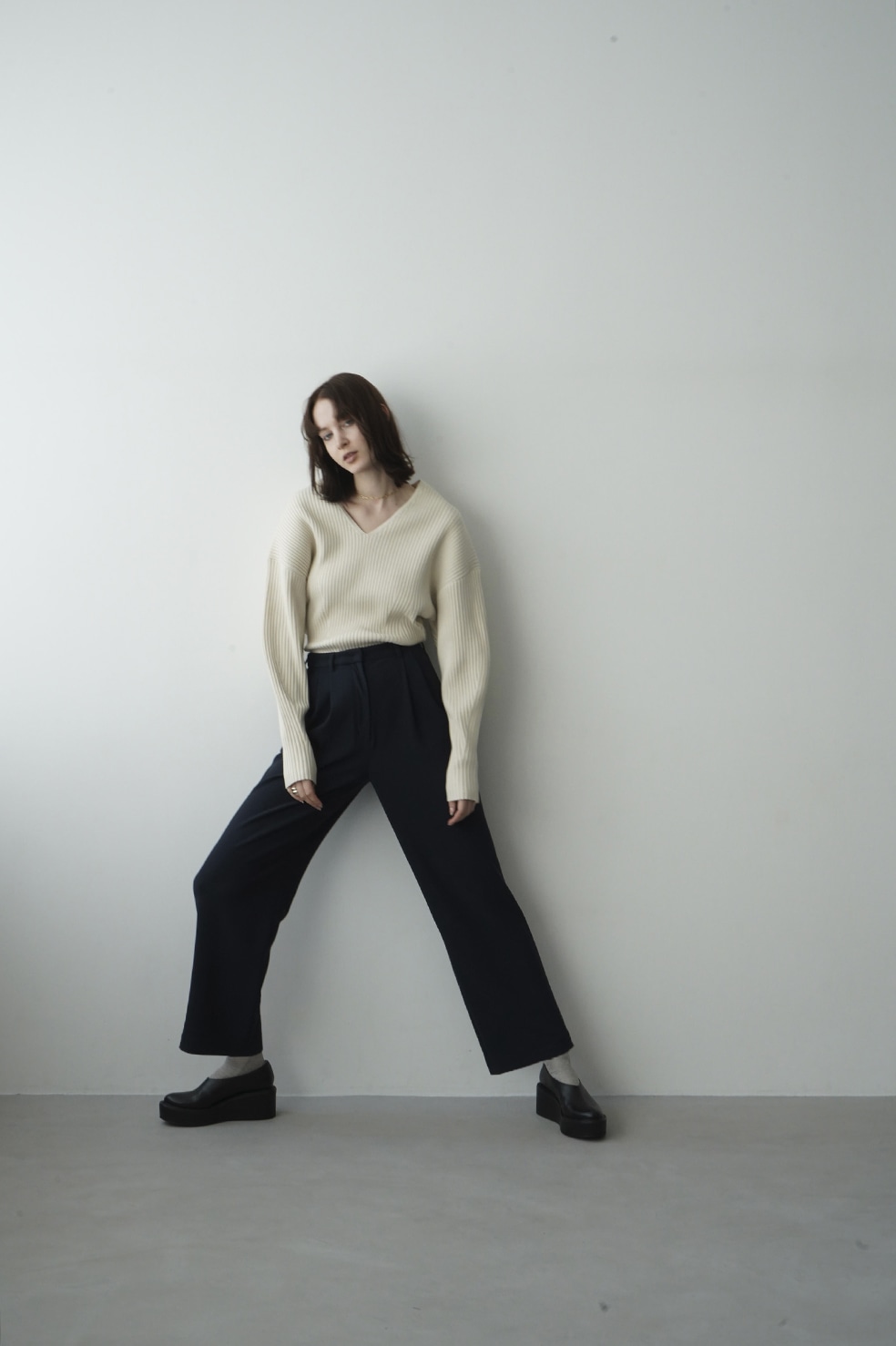 V NECK DOLMAN KNIT TOPS｜TOPS(トップス)｜CLANE OFFICIAL ONLINE STORE