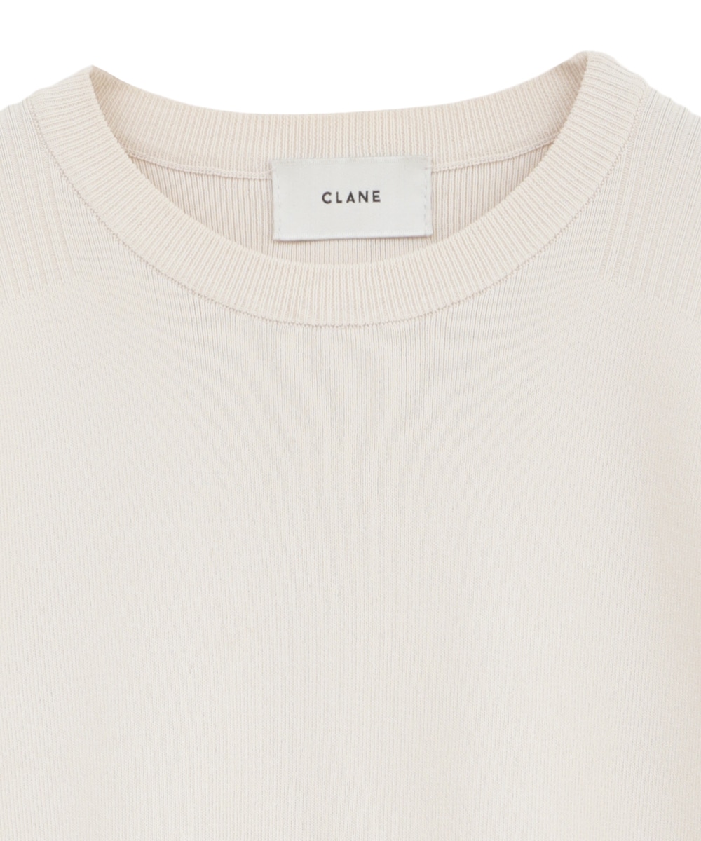 BASIC COMPACT KNIT TOPS｜TOPS(トップス)｜CLANE OFFICIAL ONLINE STORE