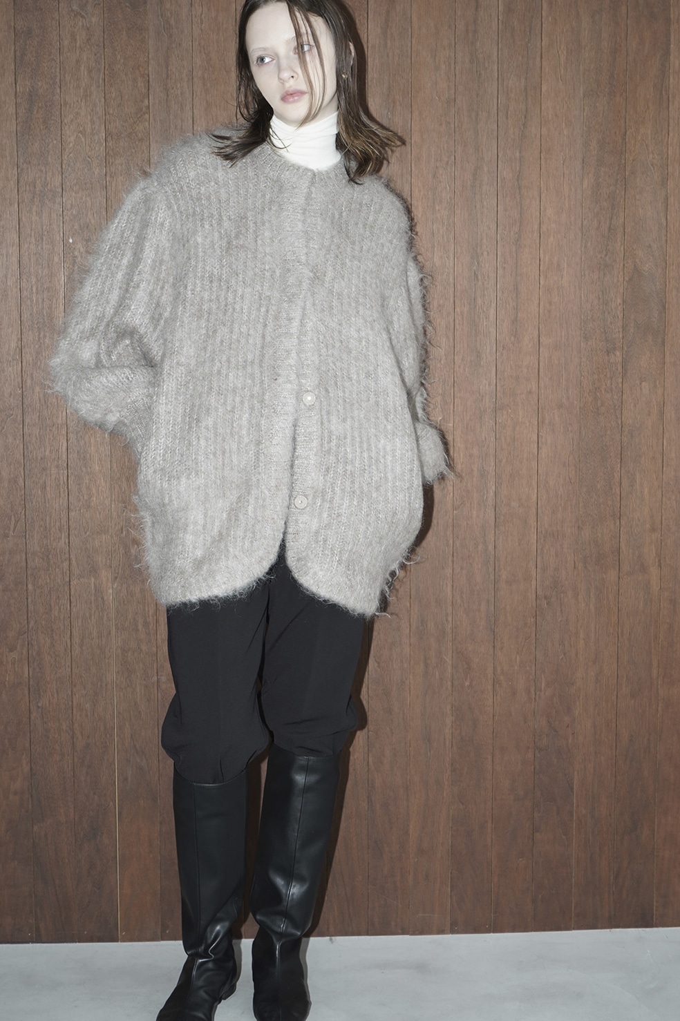 COLOR MOHAIR SHAGGY CARDIGAN｜TOPS(トップス)｜CLANE OFFICIAL ...