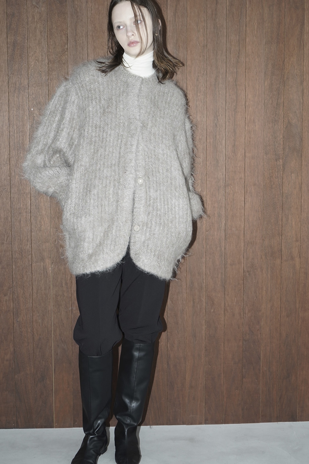 COLOR MOHAIR SHAGGY CARDIGAN｜TOPS(トップス)｜CLANE OFFICIAL