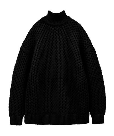 DOT MESH MOHAIR OVER KNIT TOPS｜TOPS(トップス)｜CLANE OFFICIAL 