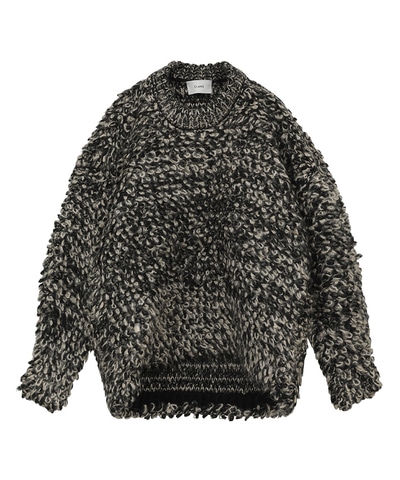 MIX LOOP MOHAIR KNIT TOPS｜TOPS(トップス)｜CLANE OFFICIAL ONLINE STORE