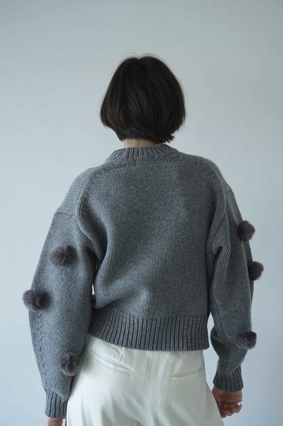 FUR DOT KNIT TOPS｜TOPS(トップス)｜CLANE OFFICIAL ONLINE STORE