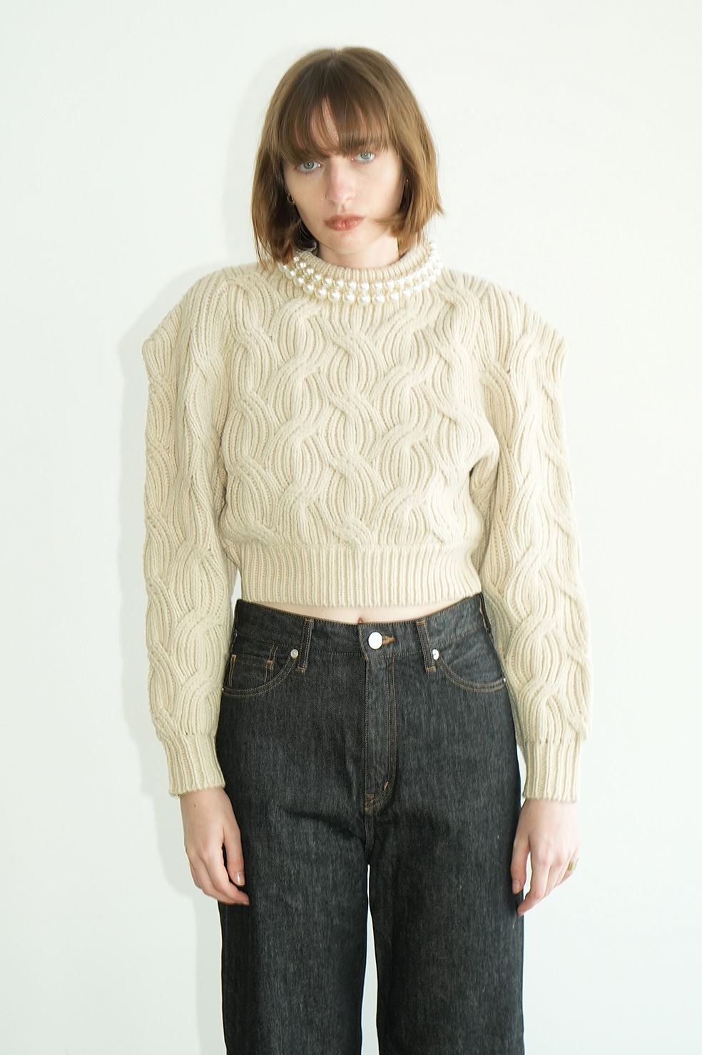 【mame】knit topsmame
