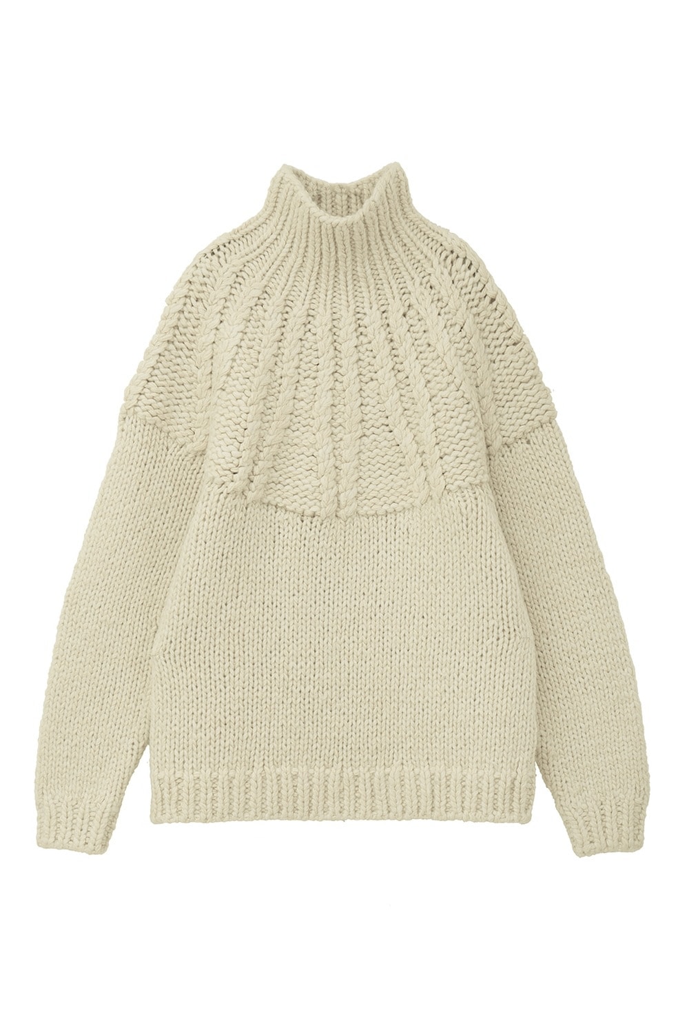 CHUNKY CABLE HAND KNIT TOPS｜TOPS(トップス)｜CLANE OFFICIAL ONLINE