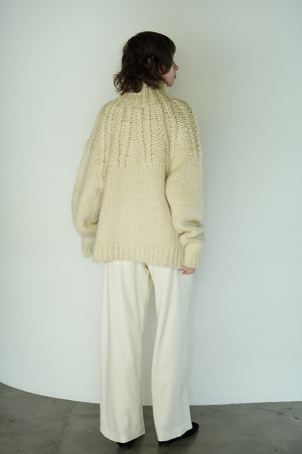 CHUNKY CABLE HAND KNIT TOPS｜TOPS(トップス)｜CLANE OFFICIAL ONLINE