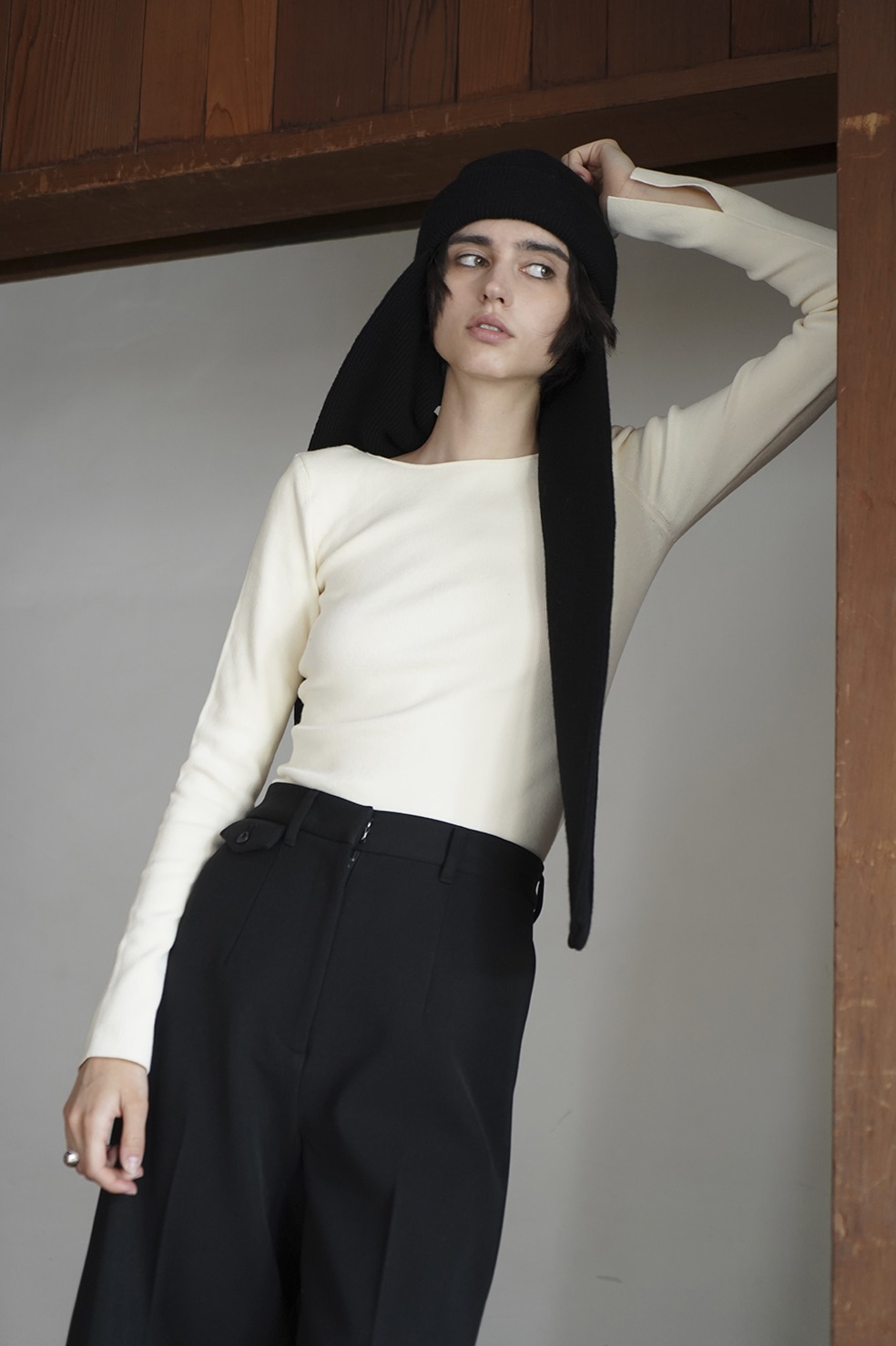 CLANE SHOULDER PADS KNIT TOPS | srisolamalaipc.ac.in