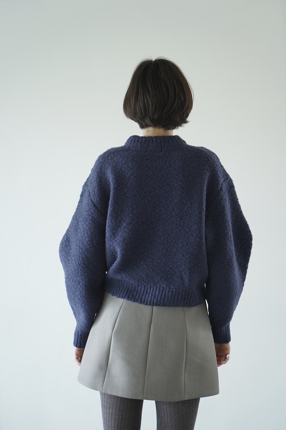 BROOCH SET SOFT SLUB KNIT TOPS｜TOPS(トップス)｜CLANE OFFICIAL