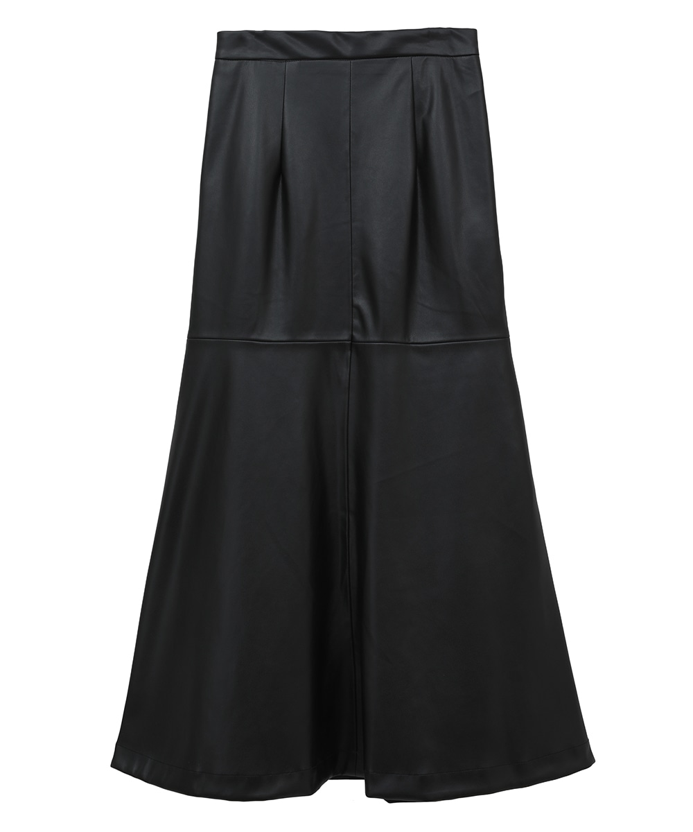 VEGAN LEATHER LONG SKIRT｜SKIRT/PANTS(スカート/パンツ)｜CLANE