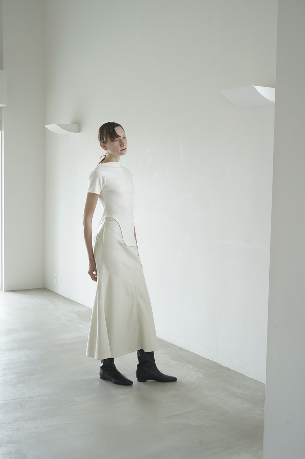 VEGAN LEATHER LONG SKIRT｜SKIRT/PANTS(スカート/パンツ)｜CLANE