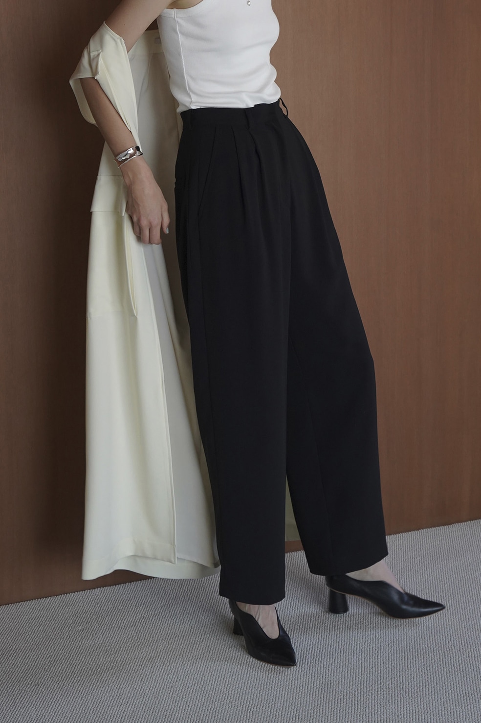 BASIC TUCK PANTS｜SKIRT/PANTS(スカート/パンツ)｜CLANE