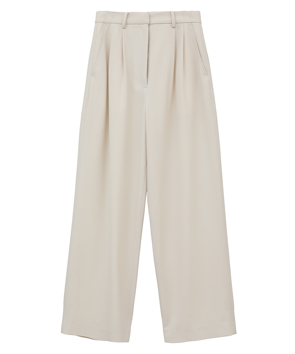 BASIC TUCK PANTS｜SKIRT/PANTS(スカート/パンツ)｜CLANE OFFICIAL ...