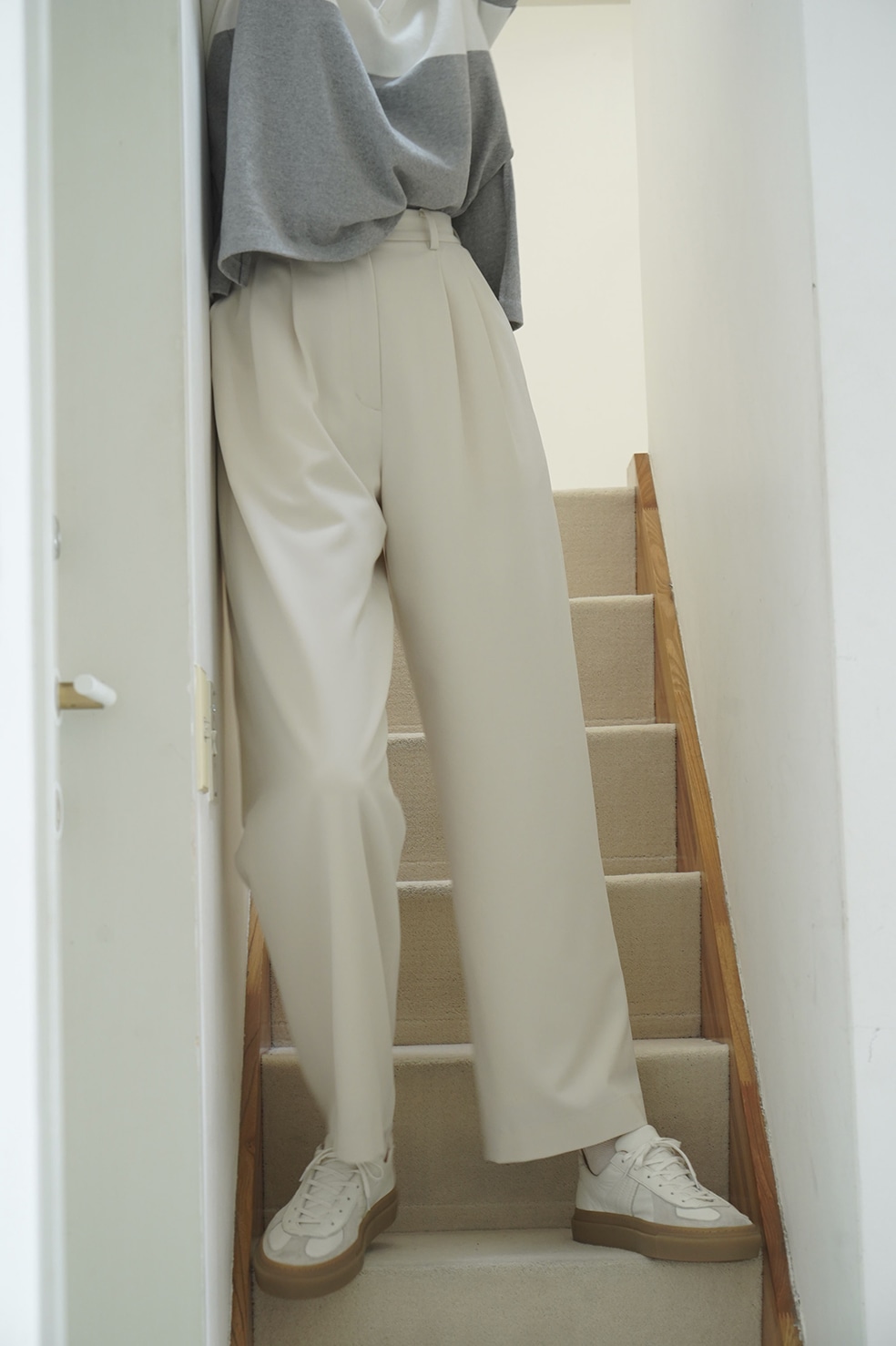 BASIC TUCK PANTS｜SKIRT/PANTS(スカート/パンツ)｜CLANE