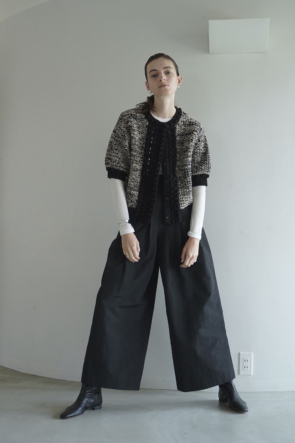 CORSET DESIGN WIDE PANTS｜SKIRT/PANTS(スカート/パンツ)｜CLANE