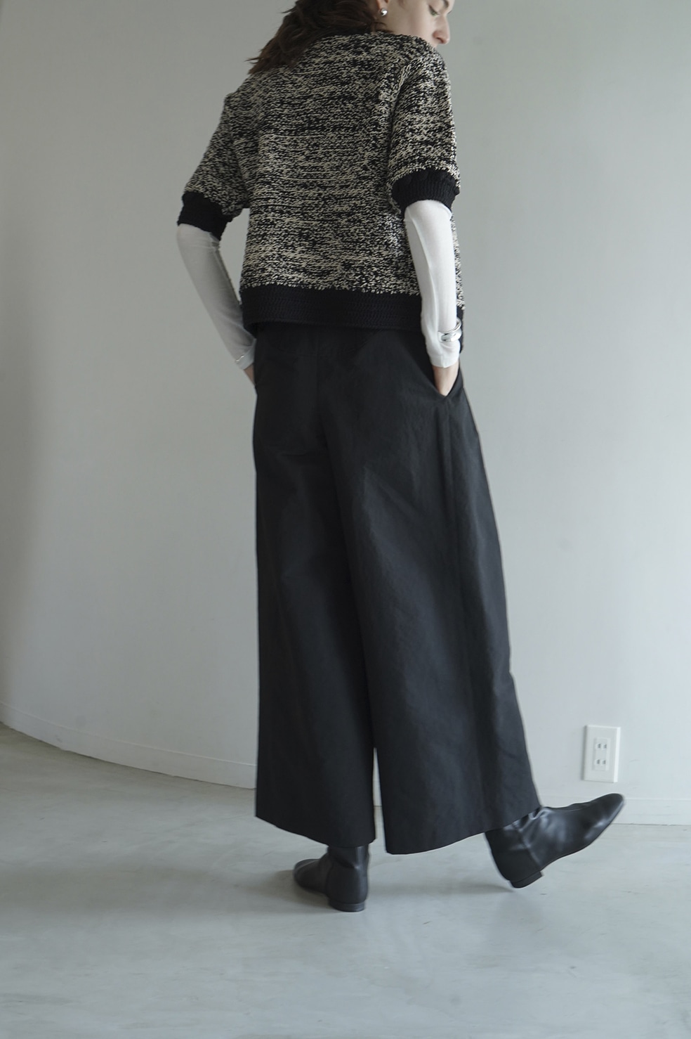 CORSET DESIGN WIDE PANTS｜SKIRT/PANTS(スカート/パンツ)｜CLANE