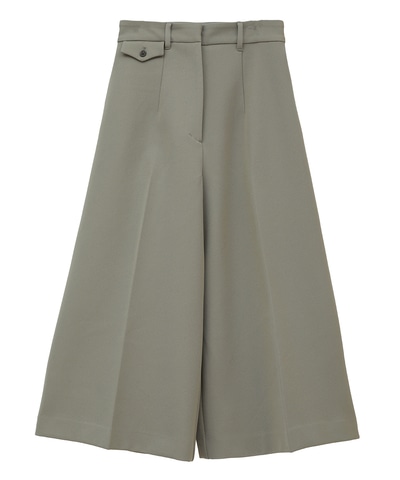 Wide-Leg Crop-Length Pants