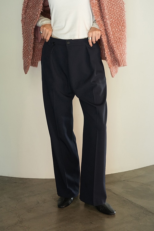 2WAY SLANT WIDE PANTS