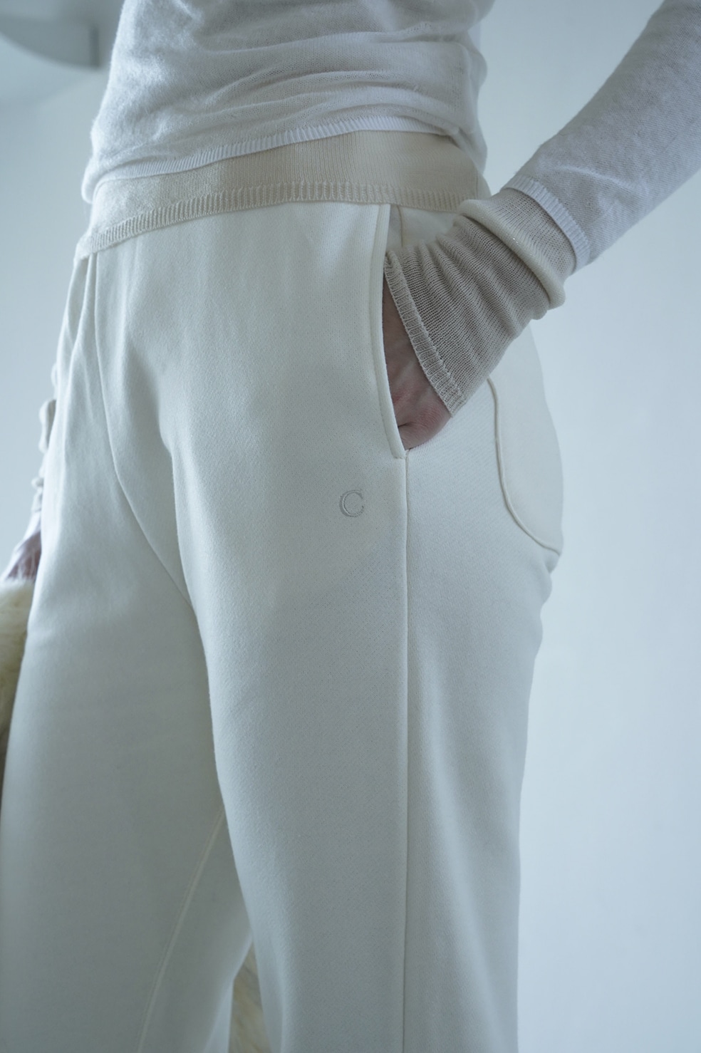 C SWEAT PANTS｜SKIRT/PANTS(スカート/パンツ)｜CLANE OFFICIAL