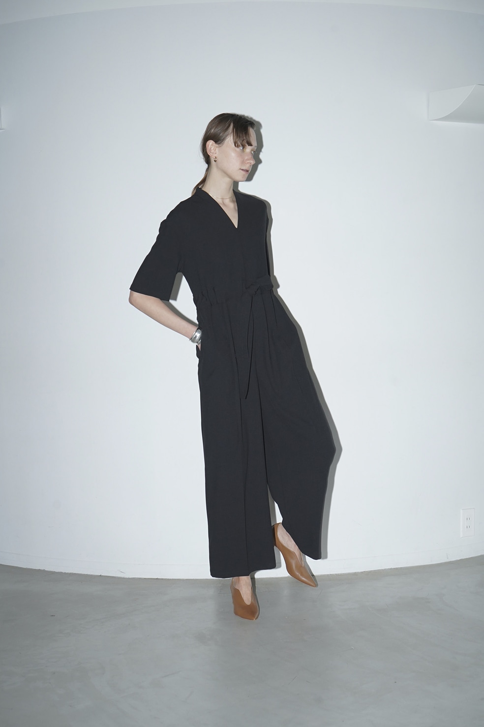 STAND COLLAR LOOSE ALL IN ONE｜DRESS(ドレス)｜CLANE OFFICIAL