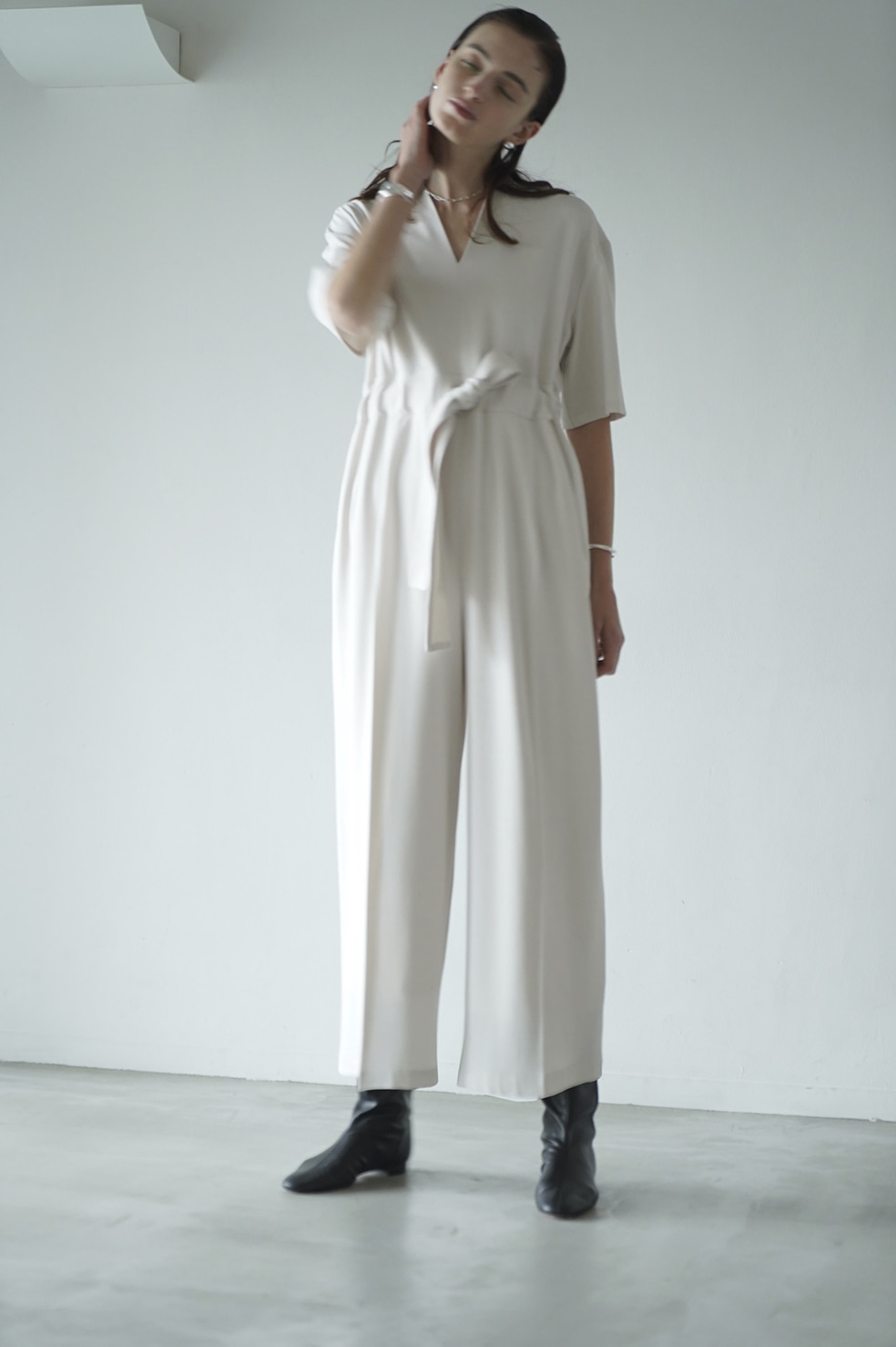 STAND COLLAR LOOSE ALL IN ONE｜DRESS(ドレス)｜CLANE OFFICIAL ...