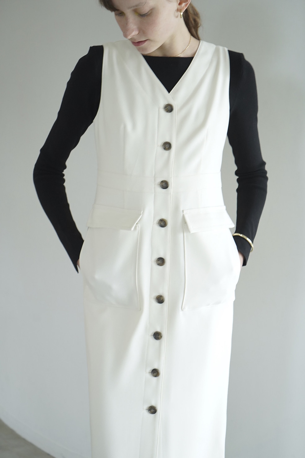 LADY MILITARY ONEPIECE｜DRESS(ドレス)｜CLANE OFFICIAL ONLINE STORE