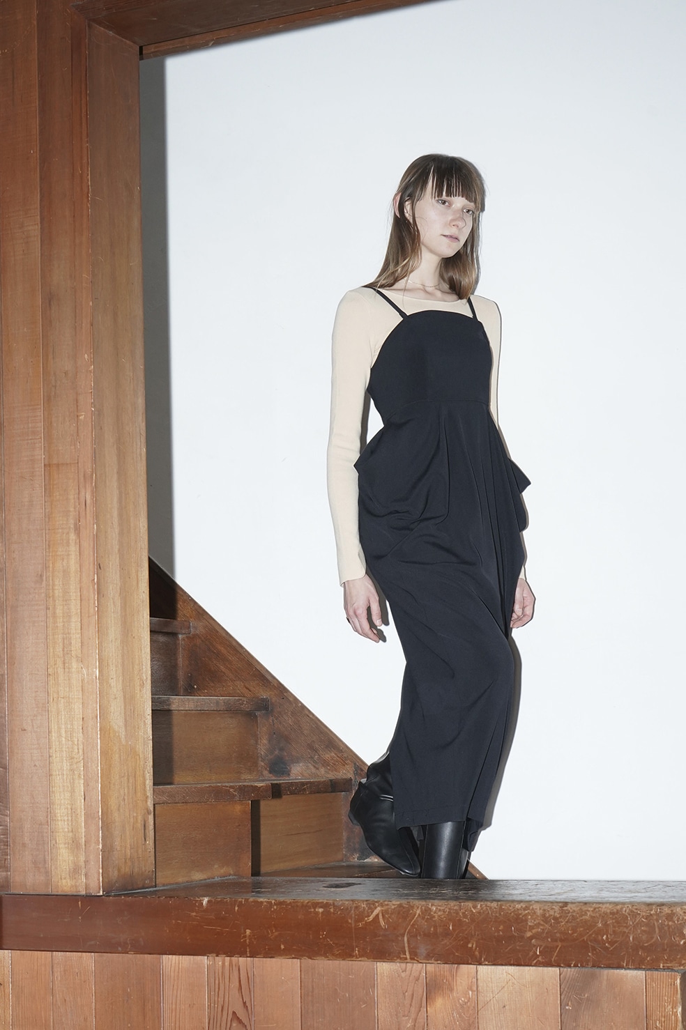 BARE TOP DRAPE ONEPIECE｜DRESS(ドレス)｜CLANE OFFICIAL ONLINE STORE