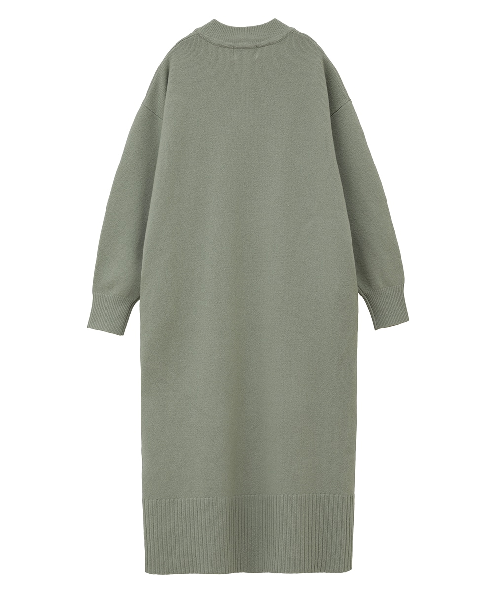 V NECK LOOSE KNIT ONEPIECE｜DRESS(ドレス)｜CLANE OFFICIAL ONLINE STORE