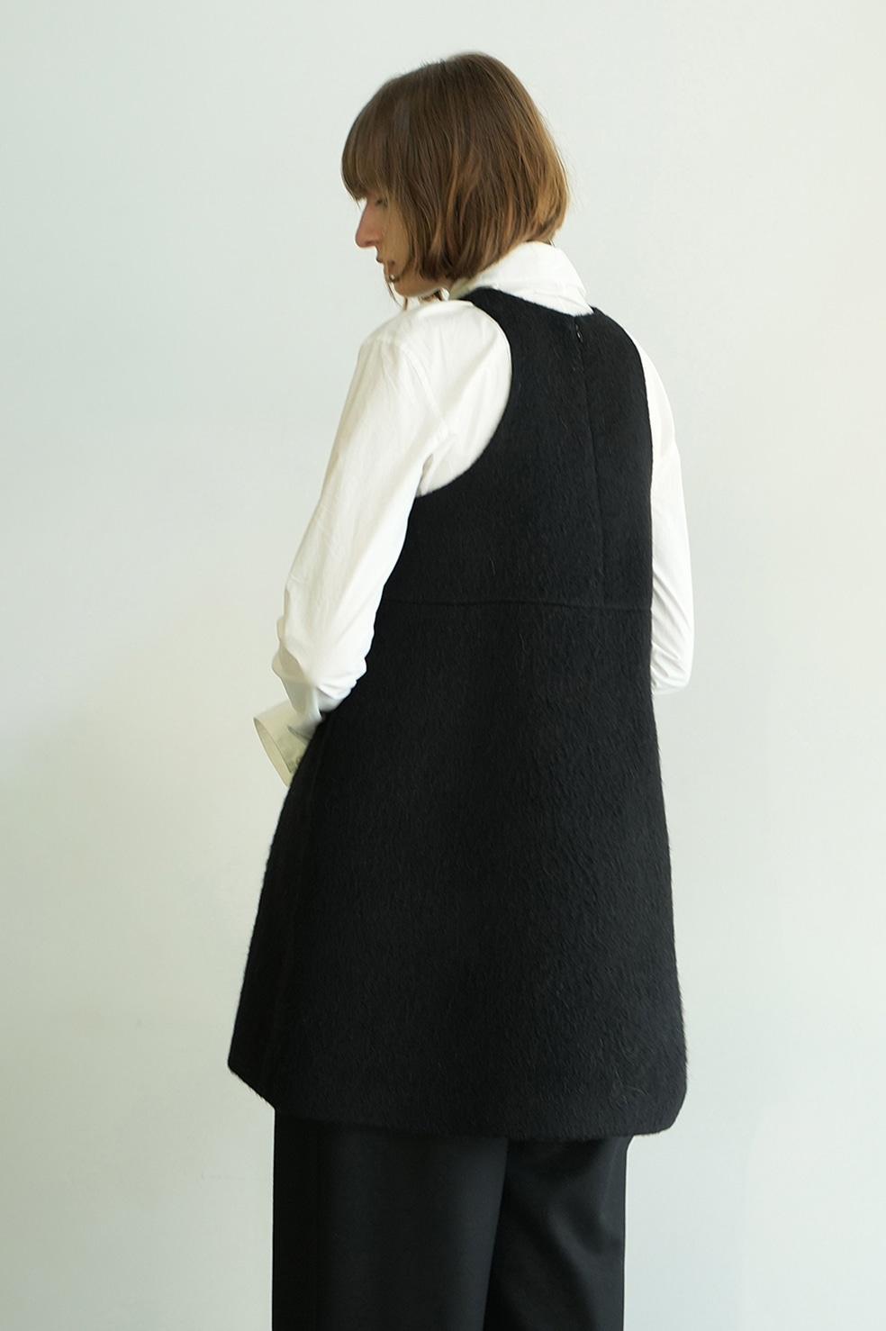 WOOL SHAGGY MINI ONEPIECE｜DRESS(ドレス)｜CLANE OFFICIAL ONLINE STORE