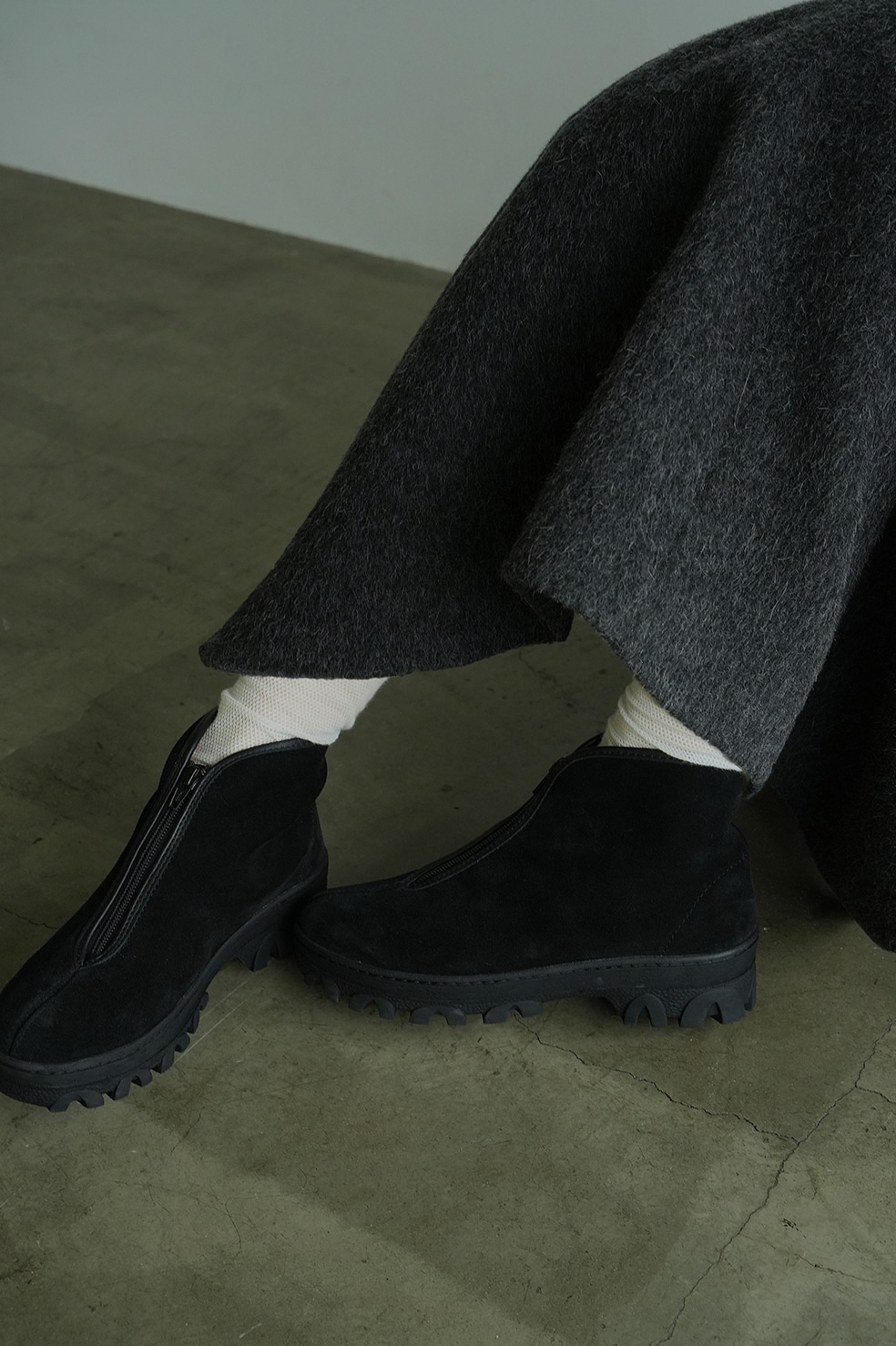 REPRODUCTION OF FOUND × CLANE ZIP BOOTS｜BAG/SHOES(バッグ/シューズ ...