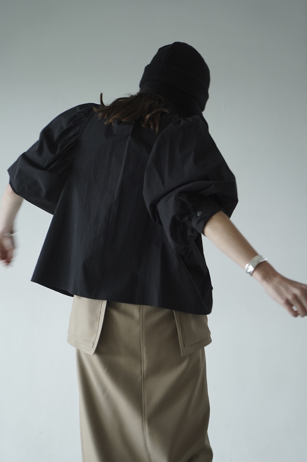 VOLUME SLEEVE BLOUSE｜TOPS(トップス)｜CLANE OFFICIAL ONLINE STORE