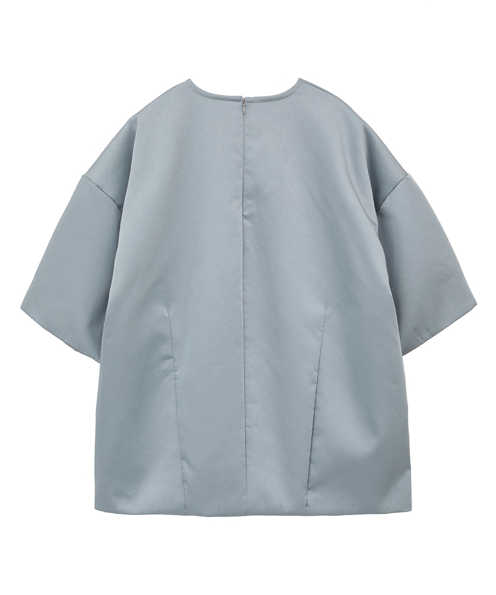 PADDED SATIN TOPS｜TOPS(トップス)｜CLANE OFFICIAL ONLINE STORE