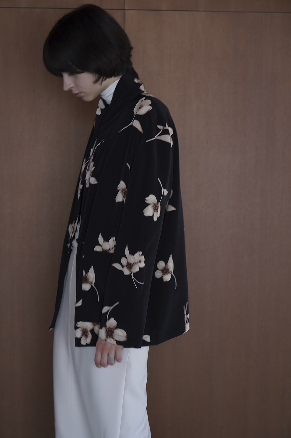 FLOWER OVER SHIRT JACKET｜TOPS(トップス)｜CLANE OFFICIAL ONLINE STORE
