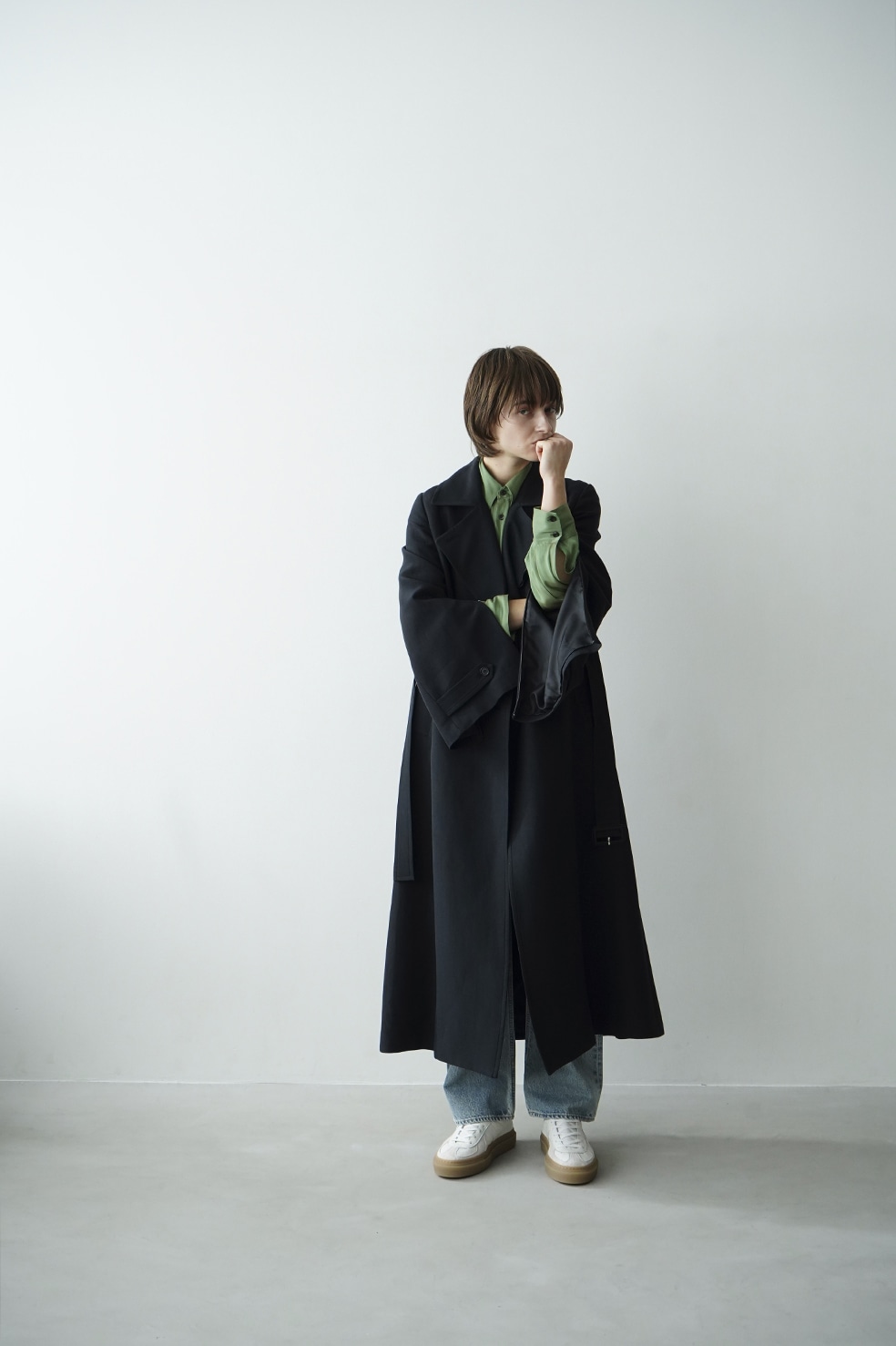 LADY MAXI TRENCH COAT｜OUTER(アウター)｜CLANE OFFICIAL ONLINE STORE