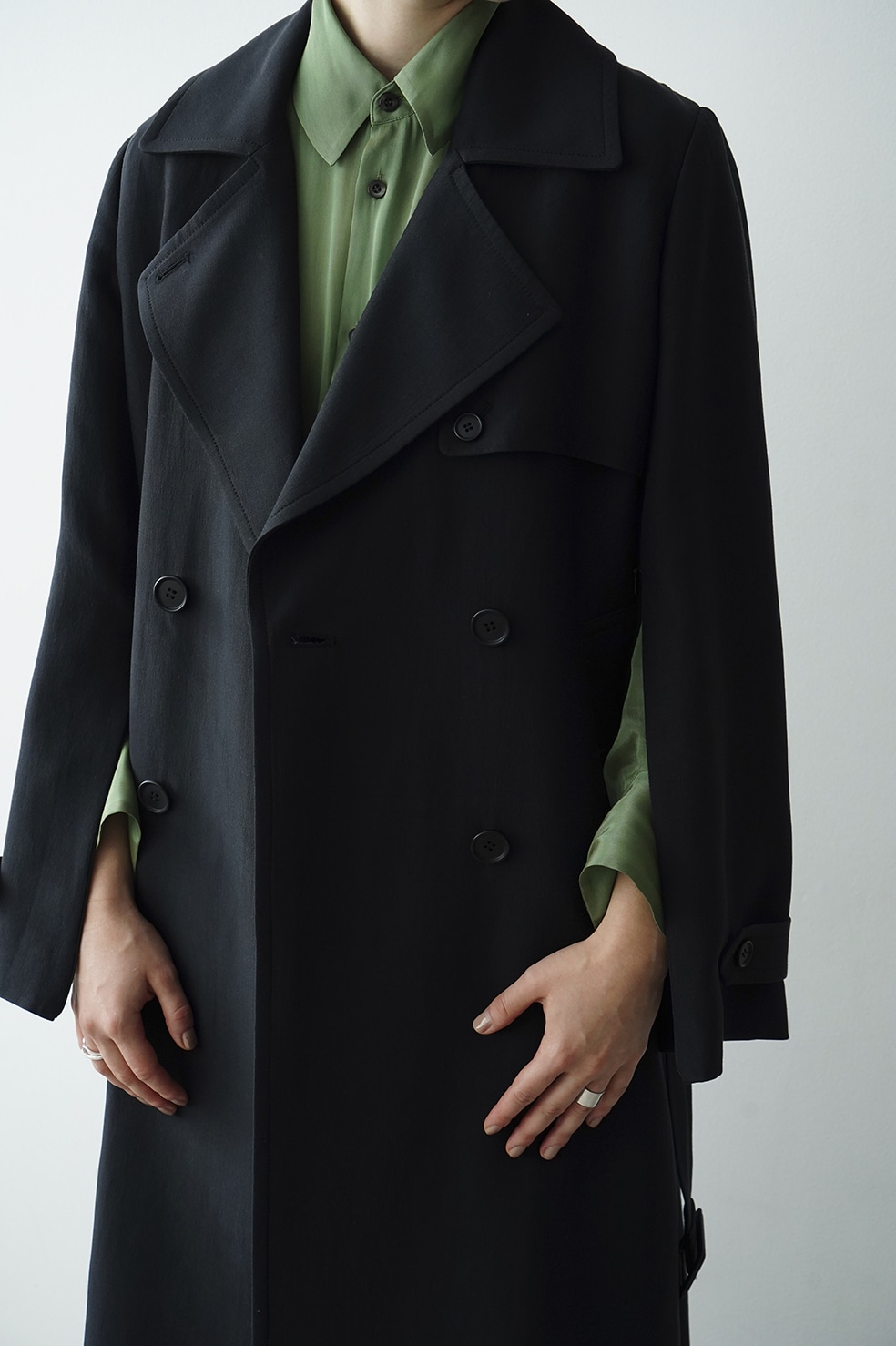 LADY MAXI TRENCH COAT｜OUTER(アウター)｜CLANE OFFICIAL ONLINE STORE