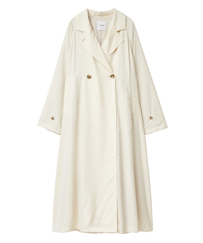 BACK GATHER DRESS TRENCH COAT｜OUTER(アウター